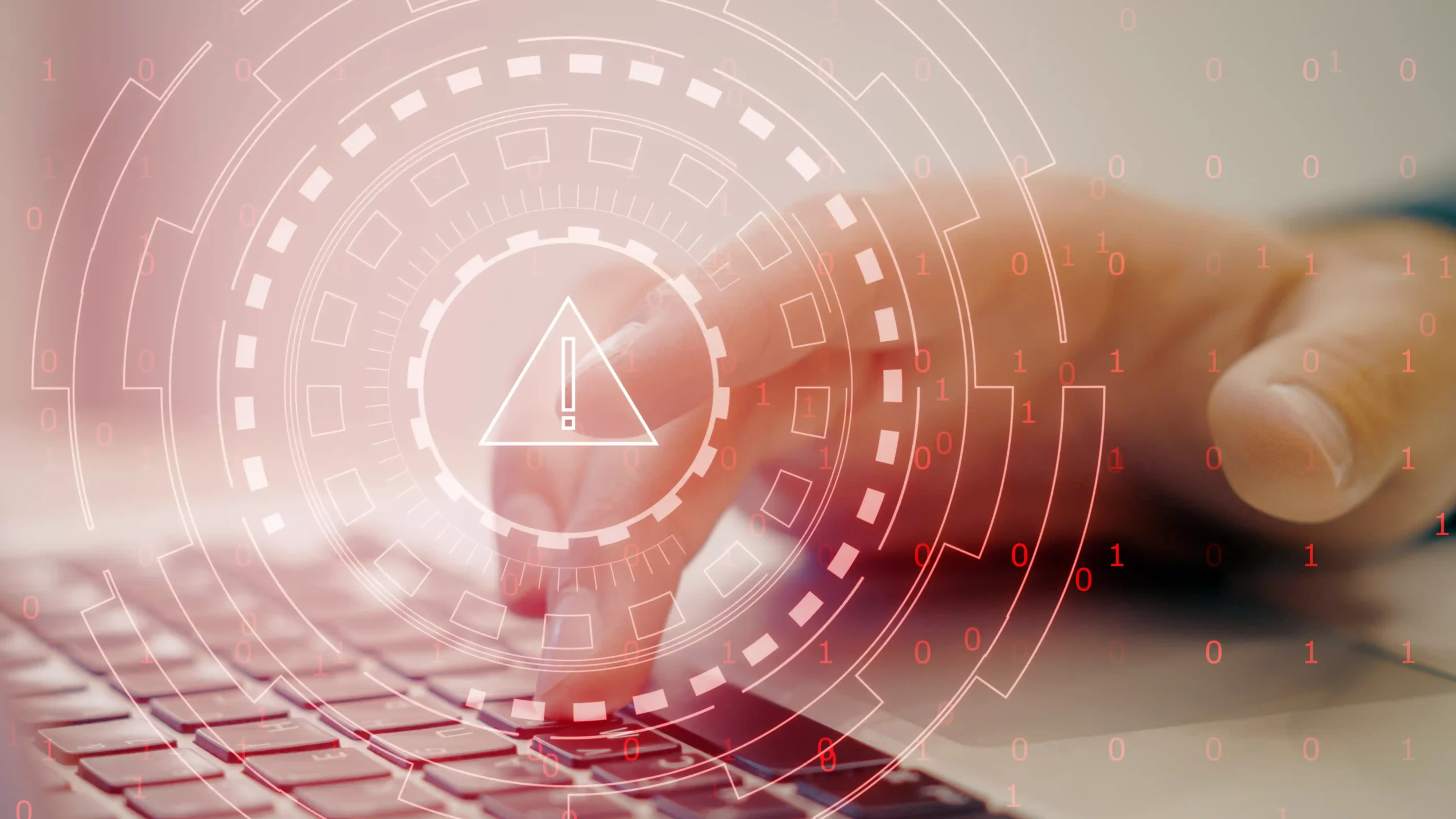 キーボードとリスクの画像